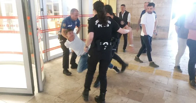Samsun Adliyesinde duruşma çıkışı kavga çıktı Son dakika haberleri