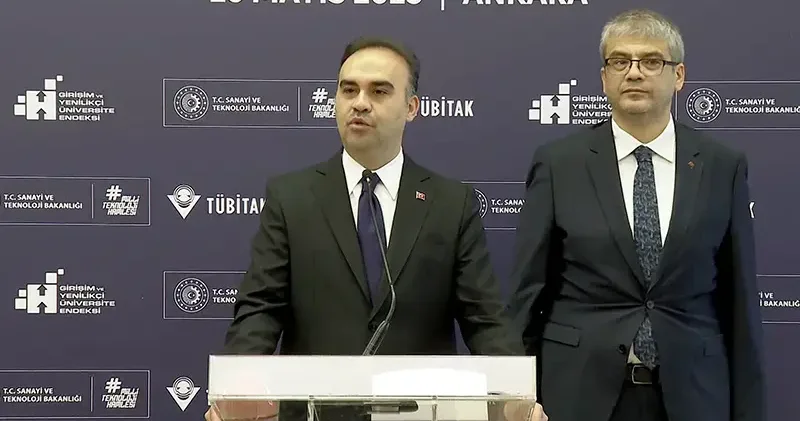Bakan Kacır: 1’inci sırada ODTÜ, 2’nci sırada İTÜ, 3’üncü sırada Yıldız Teknik Üniversitesi var