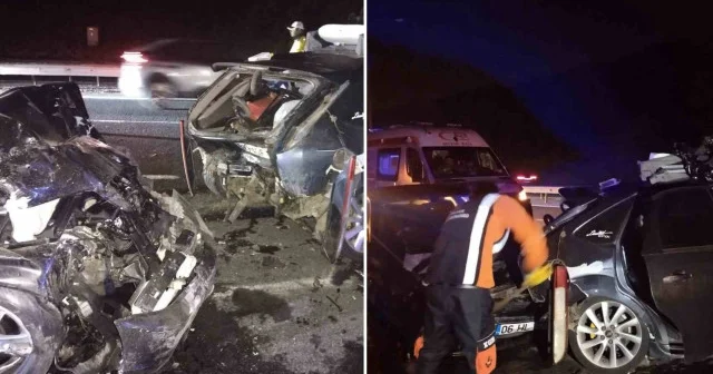 Beykoz da zincirleme trafik kazası: 5 araç karıştı 7 kişi yaralandı İstanbul Haberleri
