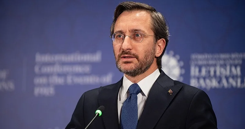 Fahrettin Altun dan, saldırıya uğrayan Haber Global ekibine geçmiş olsun mesajı