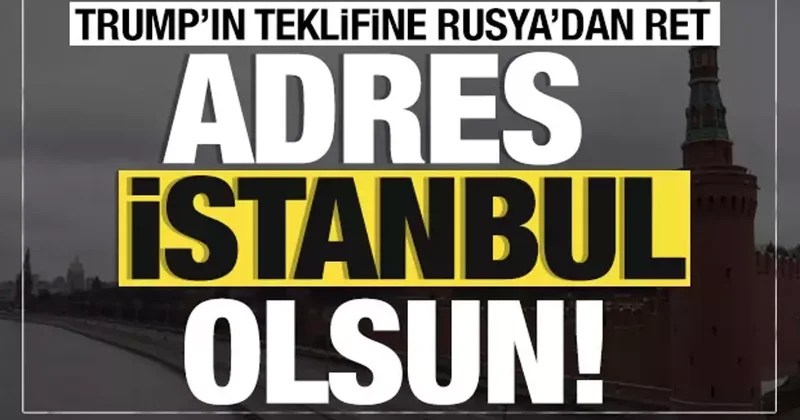 Son dakika... Kremlin den flaş müzakere açıklaması! Adres İstanbul olsun