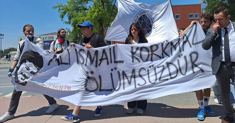 Yıldız Teknik Üniversitesi öğrencilerinin Gezi anmasına özel güvenlik müdahalesi