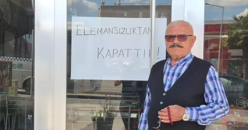 59 yıllık dükkanını elemansızlıktan kapattı! Tekirdağlı köftecinin isyanı