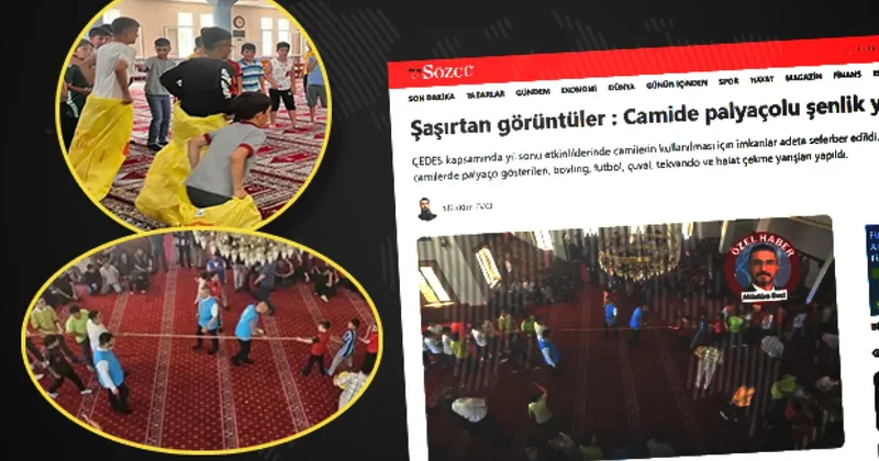 Camilerde çocuklar neşelendi İslamofobikler gerildi: Şaşırdılar, İmamoğlu na bağladılar!