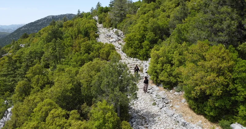 Tarihi kervan ve göç yolu, geçmişin izini süren doğaseverlerin yeni rotası oldu