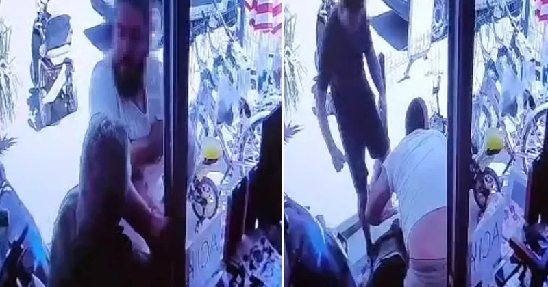 Bodrum da Motosiklet Tartışması Kavga Çıkardı