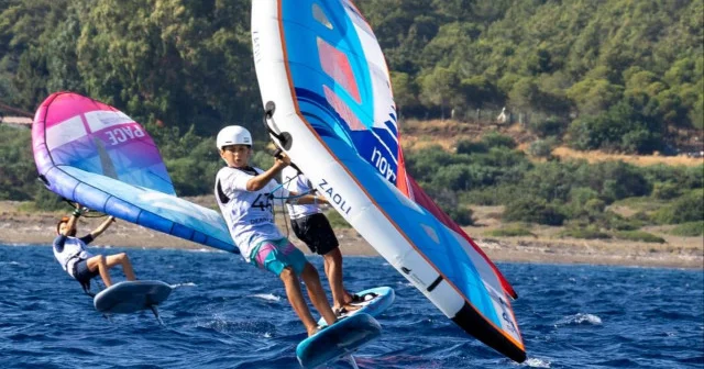 Türkiye Wing Foil Şampiyonası Datça da başladı Diğer Haberleri