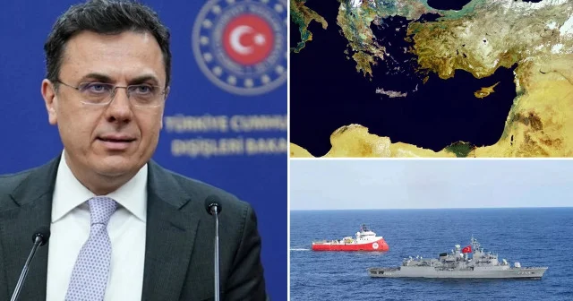 Türkiye den Yunanistan ve GKRY ile AB ye Doğu Akdeniz resti Gündem Haberleri