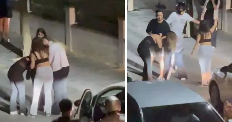 Yunusemre de Genç Kızlar Kavga Etti