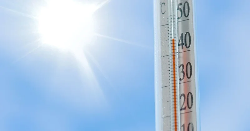 Geçtiğimiz gün 22 ilde hava sıcaklığı 40 dereceyi aştı