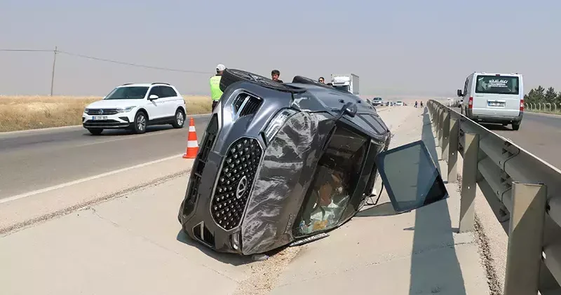Cip refüjdeki su kanalına devrildi: 1 ölü, 3 yaralı