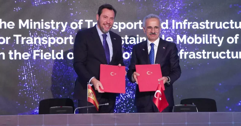 Türkiye ile İspanya arasında Ulaştırma ve Altyapı anlaşması
