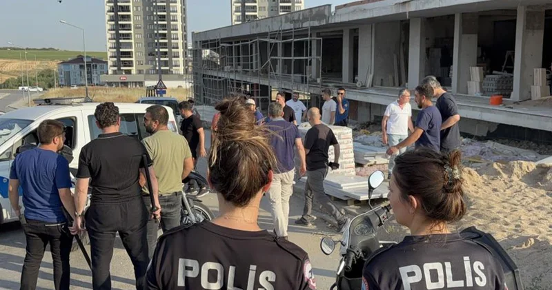 İnşaat işçileri arasında kavga: Polis cop ve biber gazıyla müdahale etti