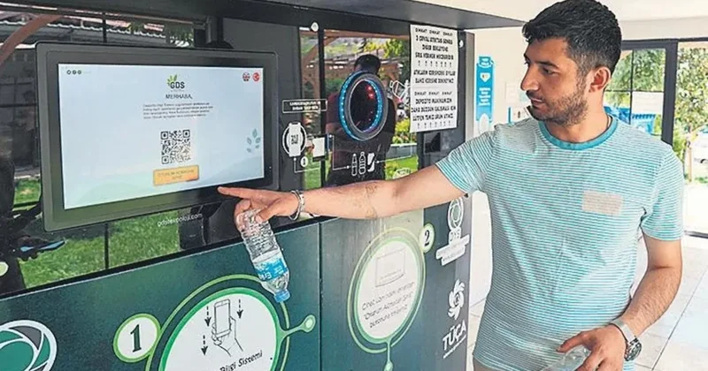 Günde 30 binden fazla atık şişe toplanıyor