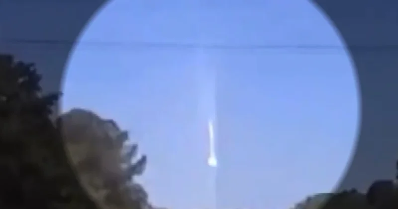 ABD de meteor görüldü