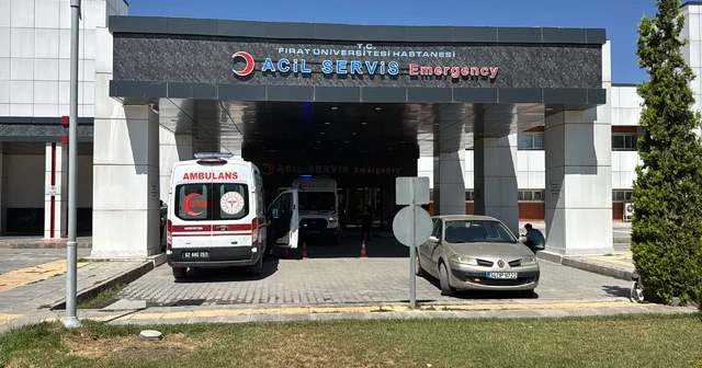 Elazığ da inşaat iskelesinden düşen 2 işçi yaralandı Elazığ Haberleri