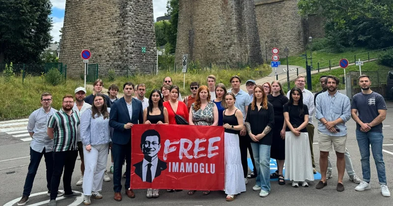 Lüksemburg’un kalbinden mesaj! “İmamoğlu na Özgürlük
