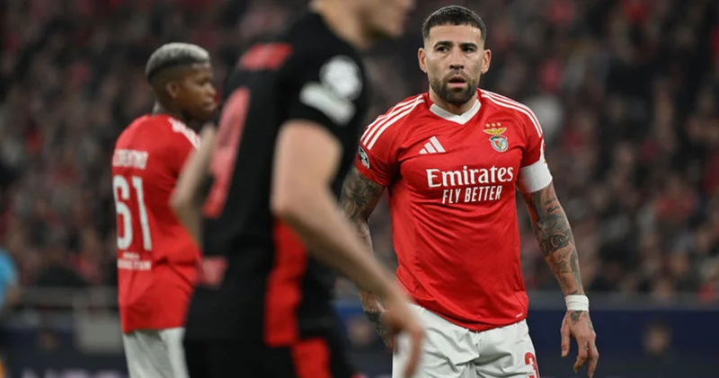 Nicolas Otamendi, 1 yıl daha Benfica da! Futbol Haberleri