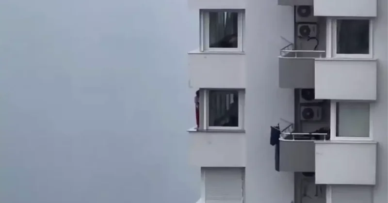 Görüntü Türkiye den! İzleyenler Yüreğim ağzıma geldi demekten kendini alamadı
