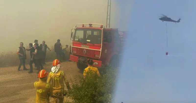 Kahraman itfaiyeciler 2 canı alevlerin arasından kurtardı! İlk müdahaleyi bakın nasıl yaptılar