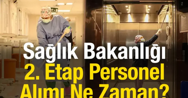 Sağlık Bakanlığı personel alımı 2025 başvurusu 2. etap! Sağlık Bakanlığı 18 bin sözleşmeli işçi başvurusu şartları