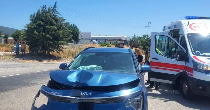 Bursa da otomobiller çarpıştı! Yaralılar var