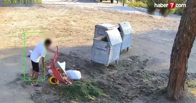 Fethiye de çevreyi kirletenler fotokapanlara böyle yakalandı!