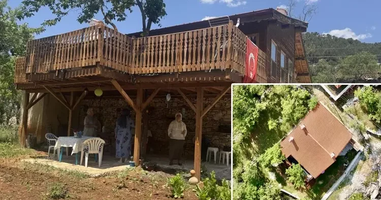 Düğmeli evler dünyada sadece bu bölgede bulunuyor! 200 yıllık bir tarih ayağa kaldırıldı...