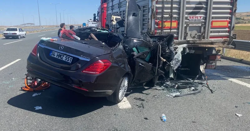 Aksaray da katliam gibi kaza: 2 ölü!