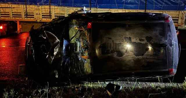 Lüleburgaz’da tır ile bir otomobil çarpıştı: 2 yaralı VİDEO İZLE
