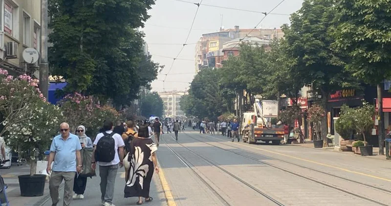 Bilecik teki yangının dumanı Eskişehir e ulaştı