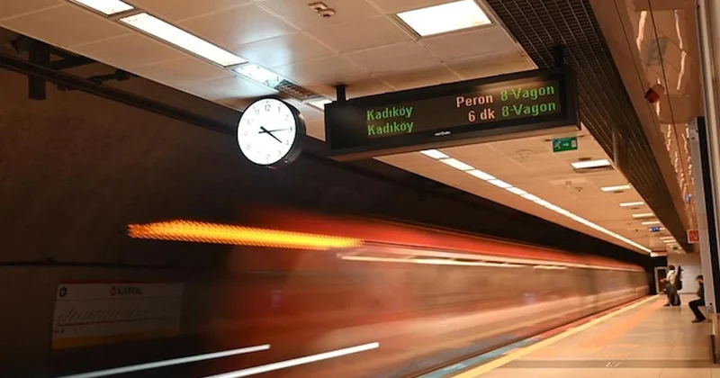 İstanbul da pazar günü bazı metro durakları kapatılacak Sözcü Gazetesi