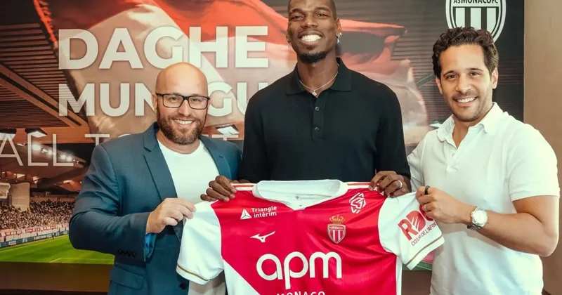 1.5 yıl sonra futbola dönüyor! Paul Pogba, Monaco da
