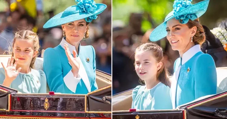 Küçük Charlotte annesinin izinden gidecek... Belki büyüyünce kader onun karşısına da yakışıklı prensini böyle çıkaracak!
