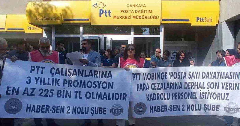 PTT çalışanları günlerdir bekliyor: Emekçinin promosyonuna mı göz diktiniz?