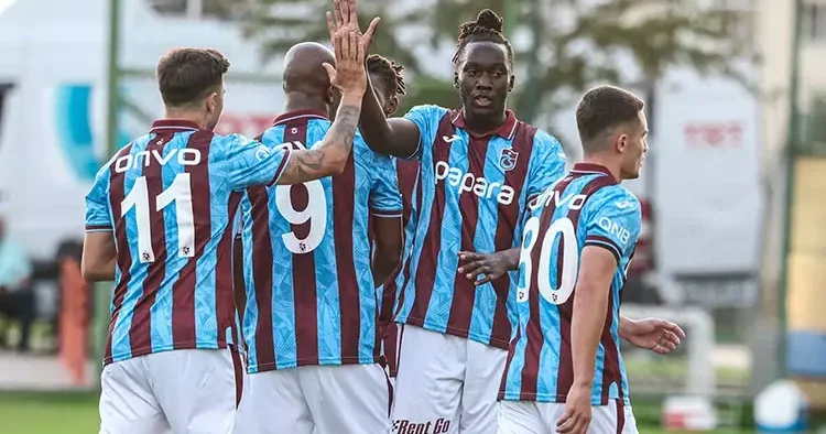 Trabzonspor’da bireysel performanslar parladı, genç oyuncular göze girmeye çalıştı