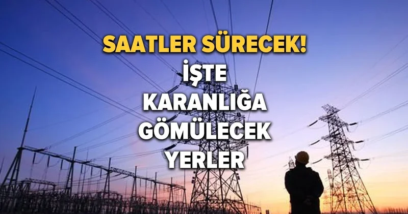 İstanbul da elektrik kesintisi! BEDAŞ 29 Temmuz Salı elektrik kesintilerinin olacağı ilçeleri açıkladı! İşte elektrik kesintisi yaşayan ilçeler