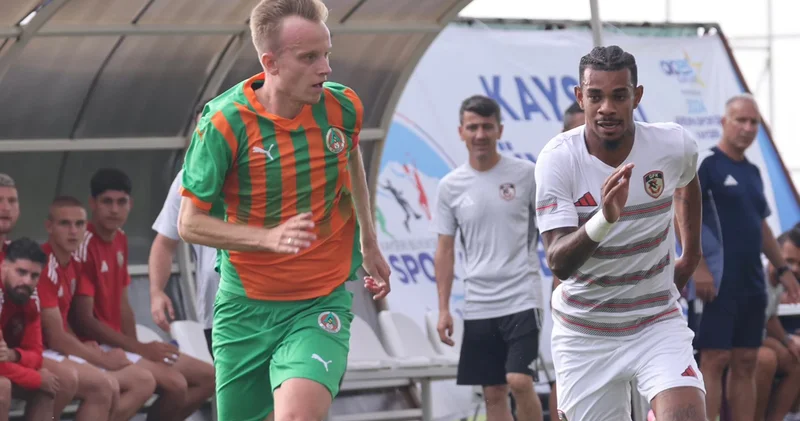 Gaziantep FK ile Alanyaspor hazırlık maçında yenişemedi