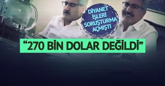 Rüşvet iddiasına yanıt verdi, 270 bin dolar değildi dedi! Diyanet teki tartışılan görüntülere Daşdanbek ten yanıt: Paranın kaynağını açıkladı