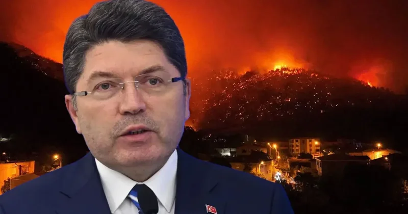 Bakan Yılmaz Tunç: Orman yangınına ilişkin soruşturmalarda 21 kişi tutuklandı