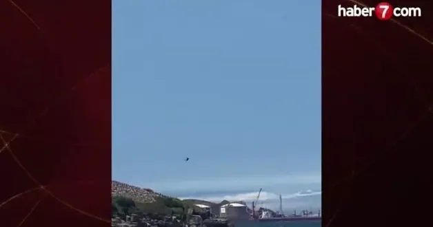 Havada korku dolu anlar! İspanyol EF 18 Hornet gösteri sırasında kontrolden çıktı!