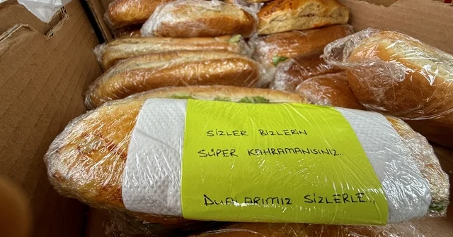 Karabük halkından orman yangınlarıyla mücadele eden görevlilere anlamlı destek Karabük Haberleri