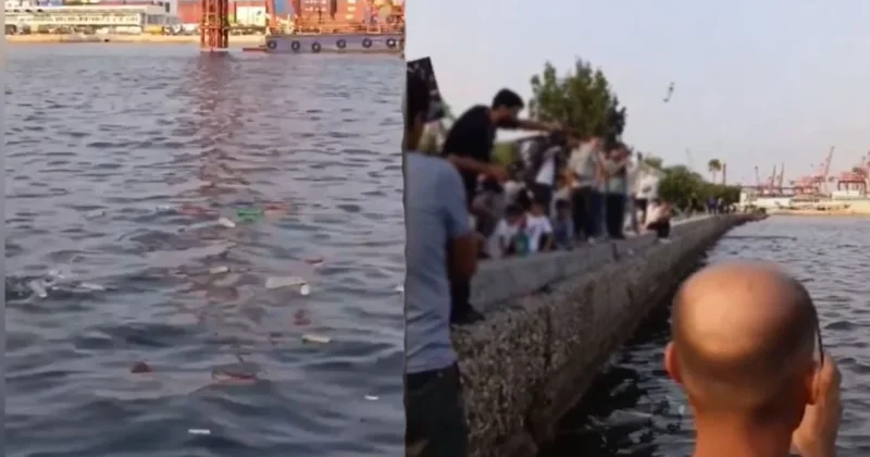 Mersin den Gazze ye gitmesi için onlarca şişe denize fırlatıldı Sözcü Gazetesi