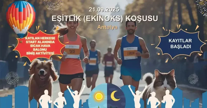 Antalya’da ‘Eşitlik’ koşusu Spor Haberleri