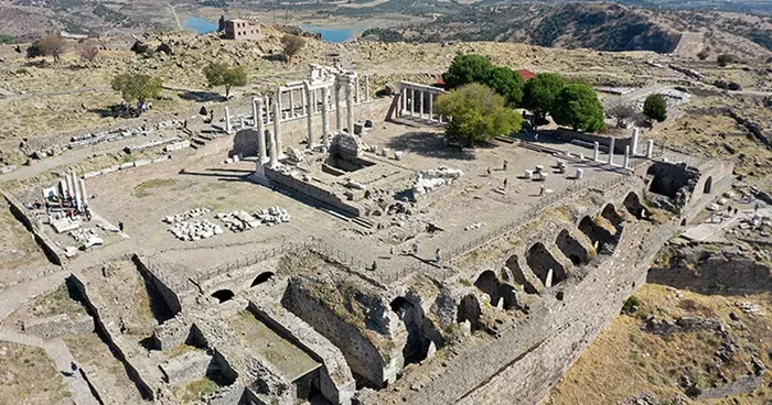 Bergama da 1400 yıllık tarihi sır perdesi aralandı: Günümüzün izlerini taşıyan keşif