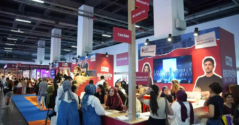 İstanbul Kent Üniversitesi, Tercih Fuarı’na katıldı