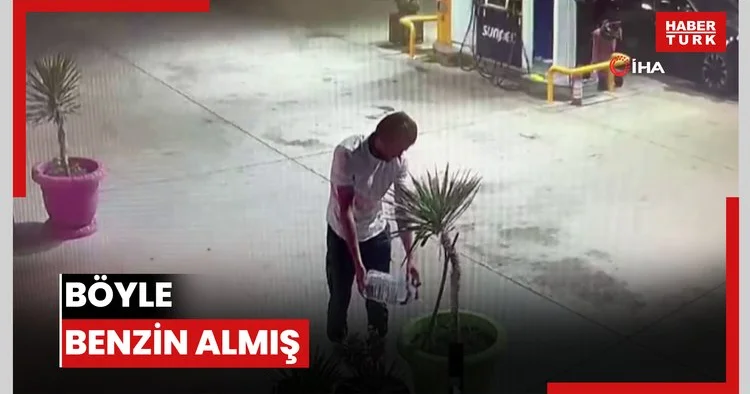 Böyle benzin almış