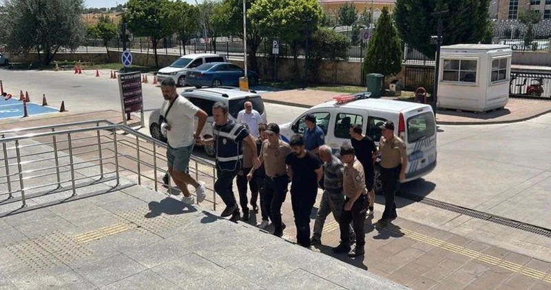 Uşak ta şantiyede 2 kişinin ölümüyle ilgili 2 şüpheli tutuklandı Son dakika haberleri