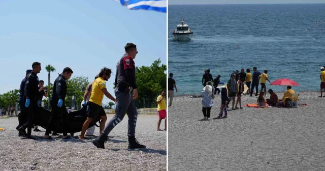 Konyaaltı Sahili nde vücudunda kesikler bulunan erkek cesedi bulundu Antalya Haberleri