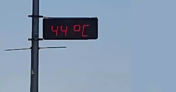 Hava sıcaklığı artmaya devam ediyor! Termometreler 44 dereceyi gördü!